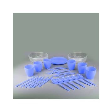 EW's Kitchenware 6 Kişilik Çantalı 32 Parça Piknik Seti