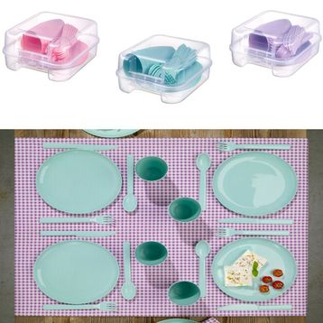 EW's Kitchenware 6 Kişilik Çantalı Piknik Seti