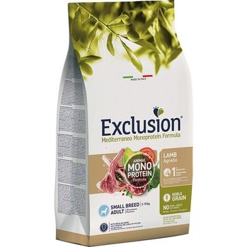 Exclusion Adult Small Breed Kuzu Etli Yetişkin Küçük Irk 2 kg Köpek Maması