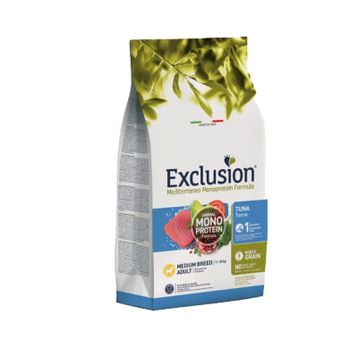 Exclusion Düşük Tahıllı Ton Balıklı ve Narlı 3 kg Orta Irk Yetişkin Köpek Maması