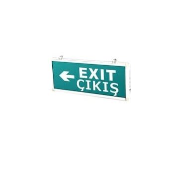 Exit Sağ Acil Çıkış Levhası