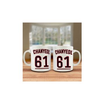 EXO - Chanyeol 61 Rakam Baskılı Kupa Bardak
