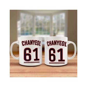 EXO - Chanyeol 61 Rakam Baskılı Kupa Bardak