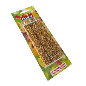 Exovit Meyveli 3'lü Kuş Krakeri
