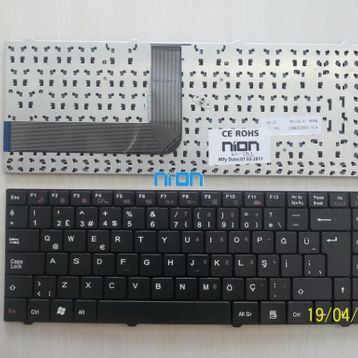 Exper K022443F1 Siyah Notebook Klavye