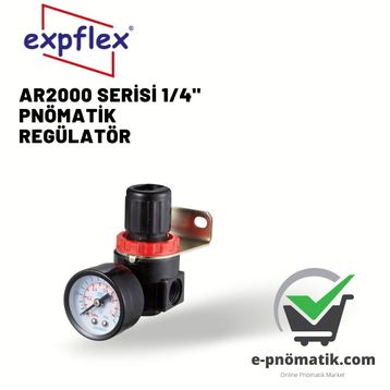 Expflex AR2000 1/4" Pnömatik Regülatör