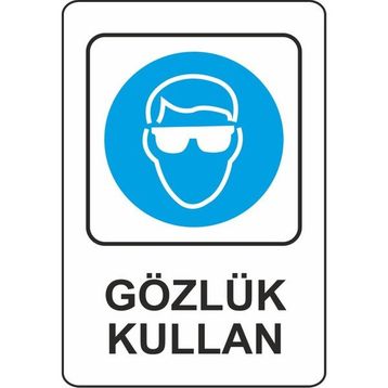 Extra Fix 16x24 cm Pvc Gözlük Kullan Levhası