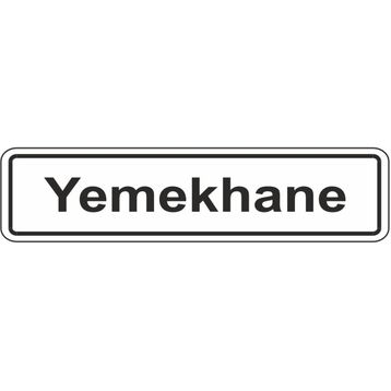 Extra Fix 7x24 cm Pvc Yemekhane Levhası
