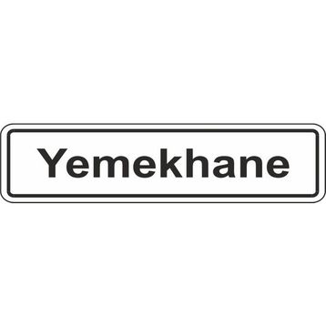 Extra Fix 7x24 cm Pvc Yemekhane Levhası
