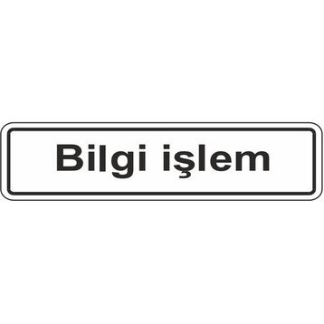 Extra Fix 7x34 cm Pvc Bilgi İşlem Levhası