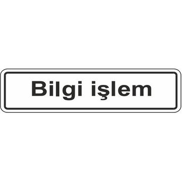 Extra Fix 7x34 cm Pvc Bilgi İşlem Levhası