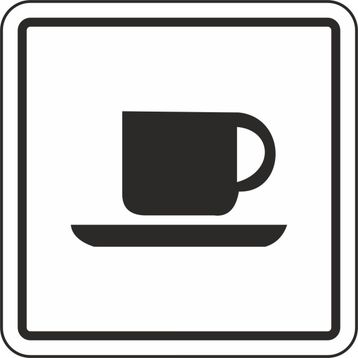 Extra Fix Pvc Cafe Uyarı Levhası