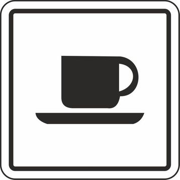 Extra Fix Pvc Cafe Uyarı Levhası