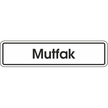 Extra Fix Pvc Mutfak Uyarı Levhası