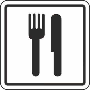 Extra Fix Pvc Restaurant Uyarı Levhası