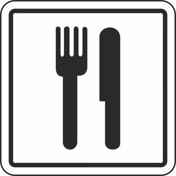 Extra Fix Pvc Restaurant Uyarı Levhası