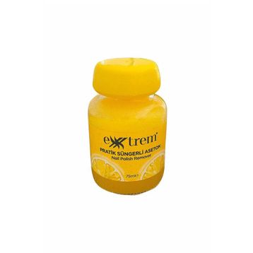 Extrem Limon Kokulu 75 ml Pratik Süngerli Aseton