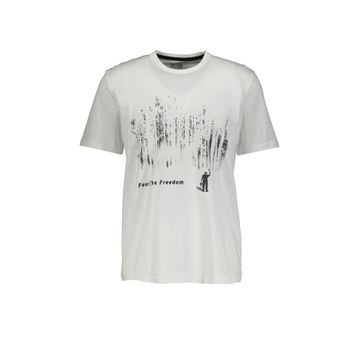 Exuma 1312067 Beyaz Erkek T-shirt