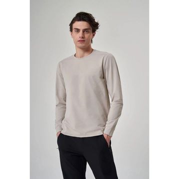 Exuma 1512129 Gri Uzun Kollu Erkek T-shirt