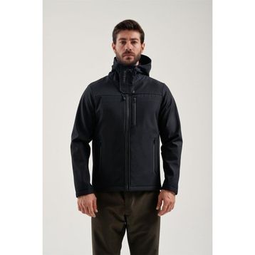 Exuma 2311100 Siyah Softshell Erkek Mont