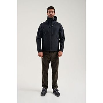 Exuma 2311100 Siyah Softshell Erkek Mont