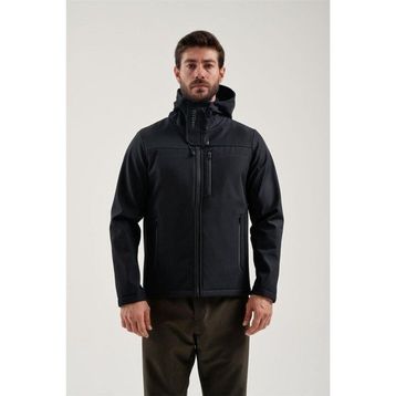 Exuma 2311100 Siyah Softshell Erkek Mont