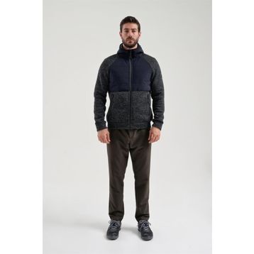 Exuma 2311136-Siyah Polar Erkek Sweatshirt