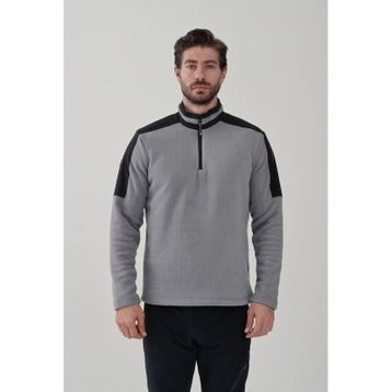 Exuma 2412004 Gri Half Zıp Erkek Polar