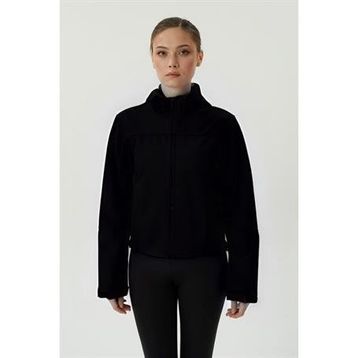 Exuma 2421192 Siyah Softshell Kadın Mont