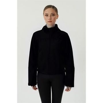 Exuma 2421192 Siyah Softshell Kadın Mont