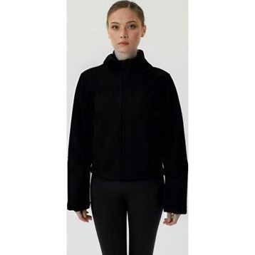Exuma 2421192 Siyah Softshell Kadın Mont