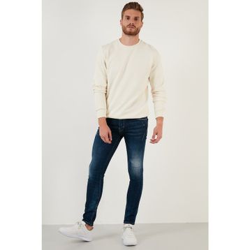 Exxe 629DSK003 Mavi Erkek Kot Pantolon