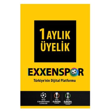 Exxen Spor Reklamsız 1 Aylık Üyelik Kodu