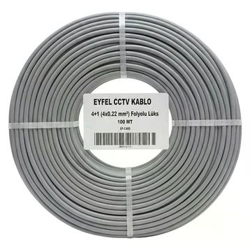 Eyfel EF-C400 4+1 0.22 mm Cctv Kamera Kablo