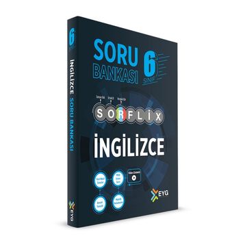 Eyg Yayınları 6. Sınıf İngilizce Sorflix Çözümlü Soru Bankası