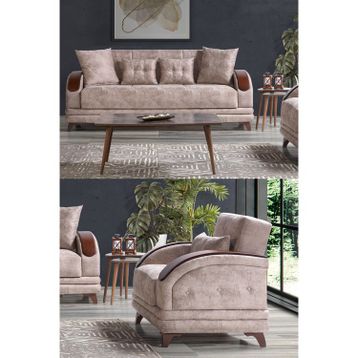 Eymense Asos Çekyatlı Koltuk Takımı 3+1 Çekyat