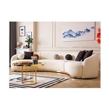 Eymense Elips Krem 3+2+1 Koltuk Takımı