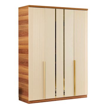 Eymense Luna Bej 160'lık Gardrop