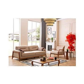 Eymense Paris Krem 3+1 Koltuk Takımı