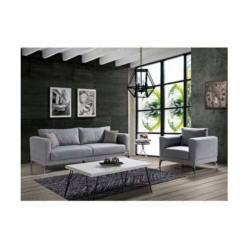 Eymense Prada Açık Gri 3+1 Koltuk Takımı