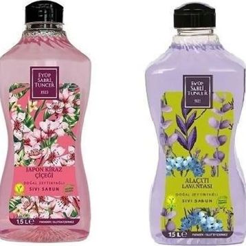 Eyüp Sabri Tuncer 1.5 lt Alaçatı Lavantası + 1.5 lt Japon Kiraz Çiçeği Sıvı Sabun