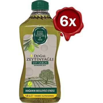 Eyüp Sabri Tuncer 1.5 lt Doğal Zeytinyağlı Sıvı Sabun (4 adet)