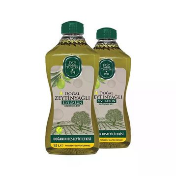 Eyüp Sabri Tuncer 1.5 lt Doğal Zeytinyağlı Sıvı Sabun (4 adet)