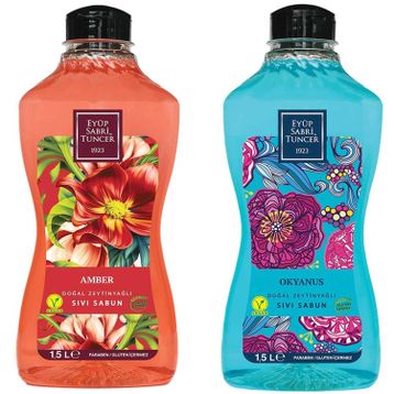 Eyüp Sabri Tuncer 1.5 lt Okyanus+1.5 lt Amber Sıvı Sabun