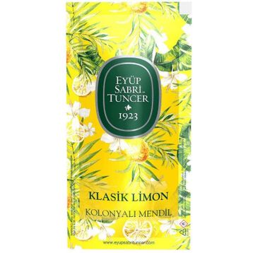 Eyüp Sabri Tuncer 150'li Klasik Limon Kolonyalı Mendil
