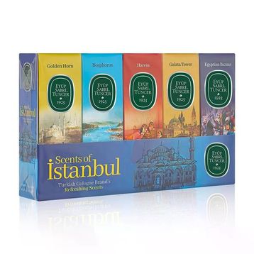 Eyüp Sabri Tuncer 16 ml 5li Set Silindir Cam Şişe Kolonya