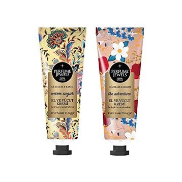 Eyüp Sabri Tuncer 2x50 ml Warm Sugar + The Adventure El Vücut Kremi