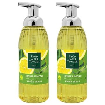 Eyüp Sabri Tuncer 2x500 ml Zeytinyağlı Çeşme Limon Köpük Sabun
