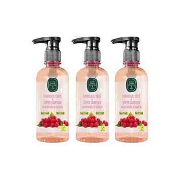 Eyüp Sabri Tuncer 3x100 ml Frambuazlı Sirke Süper Şampuan
