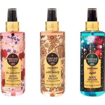 Eyüp Sabri Tuncer 3x250 ml Wild Beauty + Skyfall + Adventure Vücut Spreyi